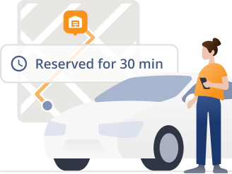 Reservieren und direkt zur Garage fahren